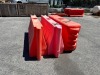 APPROX. (3) WATER WALL TRAFFIC BARRIERS --(LOCATED IN COLTON, CA)-- - 2