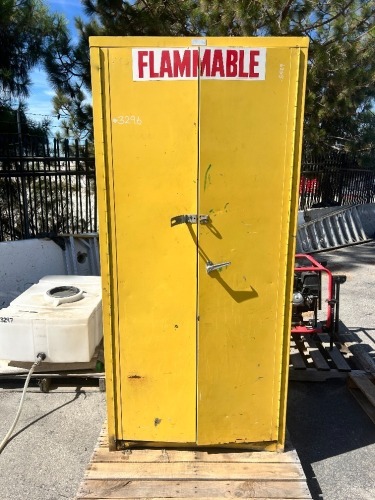 CHEMICAL CABINET. --(LOCATED IN COLTON, CA)--