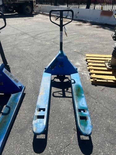 2023 TVH SYHJ-5500 PALLET JACK, 5,500#. s/n:J21121821-S/206 --(LOCATED IN COLTON, CA)--