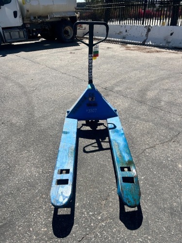 2022 TVH SYHJ-5500 PALLET JACK, 5,500#. s/n:05290001 --(LOCATED IN COLTON, CA)--