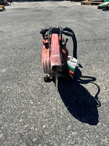 2023 HILTI DSH700-X CUTOFF SAW, gasoline. s/n:0772270070 --(LOCATED IN COLTON, CA)--