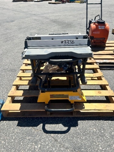 2022 DEWALT DWE7491RS TABLE SAW. s/n:737116 --(LOCATED IN COLTON, CA)--