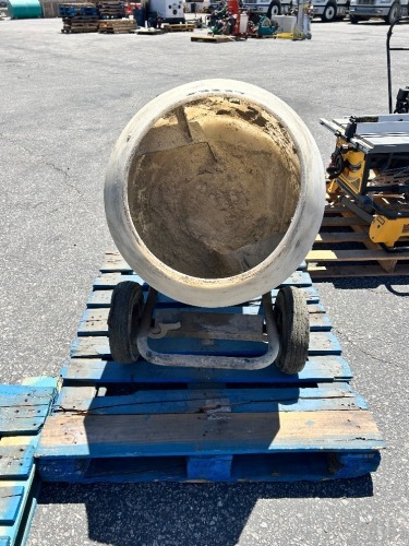 2022 MULTIQUIP MC3PEA WHEEL BARROW MIXER, electric. s/n:XX21113222 --(LOCATED IN COLTON, CA)--