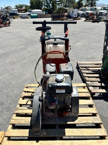 2021 HUSQVARNA FS400LV FLOOR SAW, Honda gasoline. s/n:20213400091 --(LOCATED IN COLTON, CA)--