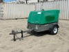 2021 SULLIVAN D185PKRSB1 AIR COMPRESSOR, 185cfm, Kohler diesel, portable. s/n:21DP001693; Trailer s/n:4YAHH1114MM000178 --(DOES NOT RUN)-- --(LOCATED IN COLTON, CA)--