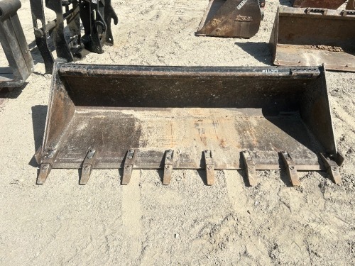 80" GP BUCKET, fits skidsteer --(LOCATED IN COLTON, CA)--