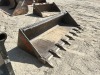 80" GP BUCKET, fits skidsteer --(LOCATED IN COLTON, CA)-- - 3