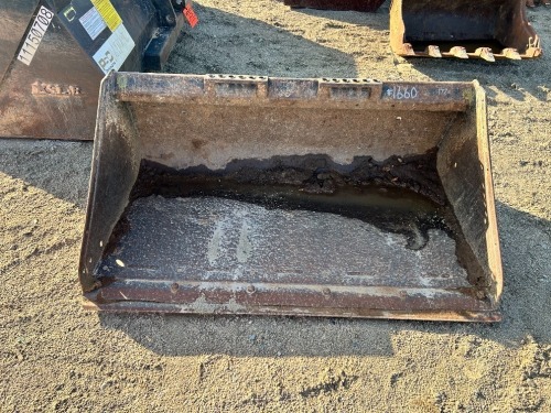 56" GP BUCKET, fits skidsteer. --(LOCATED IN COLTON, CA)--