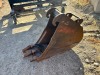 BOBCAT 12" GP BUCKET, fits mini excavator --(LOCATED IN COLTON, CA)-- - 2