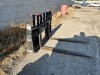 BOBCAT PALLET FORK SD, fits skidsteer. s/n:B4BC00423 --(LOCATED IN COLTON, CA)-- - 3