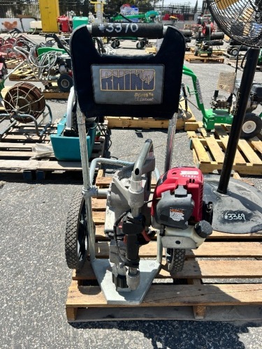 2018 RHINO TOOL GPD-40 POST DRIVER, gasoline. s/n:9004389 --(LOCATED IN COLTON, CA)--