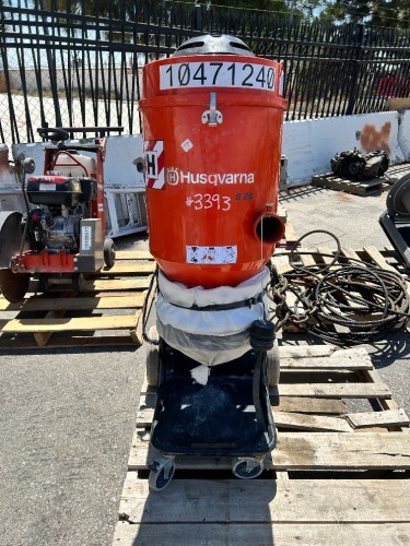 2021 HUSQVARNA S26 DUST EXTRACTOR. s/n:20211500004 --(LOCATED IN COLTON, CA)--