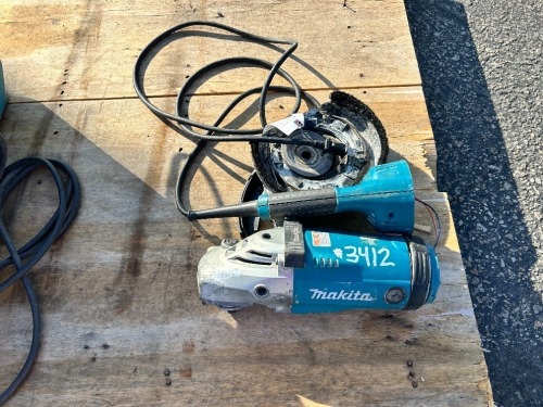 2019 MAKITA GA7031Y 7" GRINDER. s/n:15040A --(PARTS ONLY)-- --(LOCATED IN COLTON, CA)--