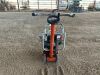 2023 HUSQVARNA FS309 14" FLOOR SAW, gasoline. s/n:20221950007 --(LOCATED IN MADERA, CA)-- - 4