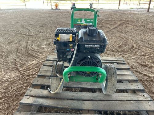 2022 MI-T-M JP-2003-1SHB PRESSURE WASHER, gasoline, 2,000psi. s/n:11323345 --(LOCATED IN MADERA, CA)--