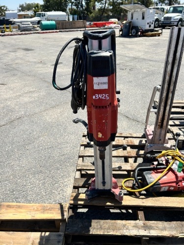 2024 HILTI DD250CA 4-SPEED CORE DRILL. s/n:114669 --(LOCATED IN COLTON, CA)--