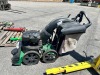 BILLY GOAT MV601 WALK-BEHIND LEAF VACUUM, Briggs & Stratton gasoline. s/n:110722370 --(LOCATED IN COLTON, CA)-- - 2