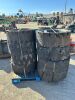 APPROX. (12) RIMS W/TIRES, fits skidsteer --(LOCATED IN COLTON, CA)-- - 3
