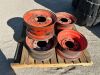 APPROX. (5) KUBOTA RIMS, fits skidsteer. --(LOCATED IN COLTON, CA)-- - 2