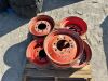 APPROX. (5) KUBOTA RIMS, fits skidsteer. --(LOCATED IN COLTON, CA)-- - 5