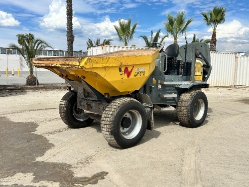 2018 WACKER DW60 WHEEL DUMPER, 13,000# capacity, diesel, canopy. s/n:WNCD1801PPAL01399