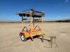 2016 SOLARTECH SILENT SENTINEL ARROW BOARD, solar, portable. s/n:4GM1A0918G1528073 --(LOCATED IN MADERA, CA)-- - 2