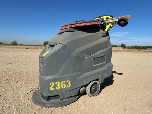 KARCHER BD5050C WALK-BEHIND FLOOR SCRUBBER, electric. s/n:000650 00220 --(LOCATED IN MADERA, CA)--