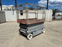 SKYJACK SJIII4626 SCISSORLIFT, electric, 26' lift, extendable platform, 337 hours indicated. s/n:702100
