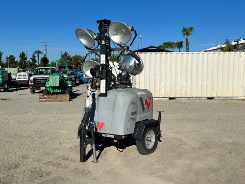 2019 WACKER LTV6L LIGHT TOWER, Kohler diesel, 6kw generator, portable. s/n:WNCLTV01APUM05739; Trailer s/n:5XFLV0415KM001508 --(DOES NOT RUN)-- --(LOCATED IN COLTON, CA)--