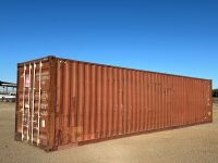 40' HIGH CUBE CARGO CONTAINER. s/n:NSSC10C24414 --(LOCATED IN MADERA, CA)--