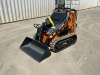 2026 ABOSS GH380 WALK-BEHIND CRAWLER SKIDSTEER LOADER, gp bucket, aux hydraulics. s/n:A2508166814