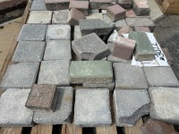 PALLET OF ASST. BRICK AND PAVERS --(LOCATED IN COLTON, CA)--