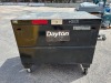DAYTON HEAVY DUTY STEEL JOB SITE BOX --(LOCATED IN COLTON, CA)--
