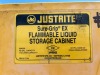 JUSTRITE CHEMICAL CABINET --(LOCATED IN COLTON, CA)-- - 6