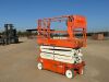 2018 SNORKEL S3226E SCISSORLIFT, electric, 26' lift, extendable platform. s/n:04-181100752 --(LOCATED IN MADERA, CA)-- - 2