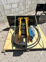 2025 TOFT 680 HYDRAULIC BREAKER ATTACHMENT, fits skidsteer. s/n:TOFTJW40Z18145 --(LOCATED IN COLTON, CA)--