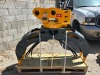 2025 TOFT 04G HYDRAULIC LOG GRAPPLE, fits Cat 306/307 excavator. s/n:TOFTHLG25082006 --(LOCATED IN COLTON, CA)--