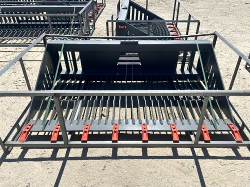 2025 TOFT HSSB-74 74" SKELETON BUCKET, fits skidsteer. s/n:HSSB250845 --(LOCATED IN COLTON, CA)--