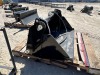 2026 38" 4-IN-1 BUCKET, fits skidsteer. --(LOCATED IN COLTON, CA)-- - 3