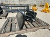 2026 43" PUSH SHOVEL ATTACHMENT, fits skidsteer. --(LOCATED IN COLTON, CA)-- - 2