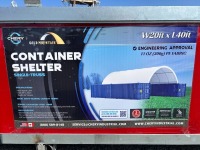 2026 GOLD MOUNTAIN 20'X40' CONTAINER SHELTER --(LOCATED IN COLTON, CA)--
