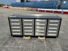 2026 7FT-20D-01B-01 7' 20 DRAWER STAINLESS STEEL WORKBENCH/TOOL CABINET. s/n:69062607 --(LOCATED IN COLTON, CA)--