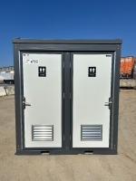 2026 BASTONE 92.52"X81.69"X51.97" MOBILE DOUBLE RESTROOM. --(LOCATED IN COLTON, CA)--