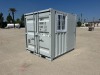 2026 8' CARGO CONTAINER, front door w/lock box, side door. s/n:DFCM199222 --(LOCATED IN COLTON, CA)--