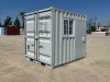 2026 9' CARGO CONTAINER, front door w/lock box, side door. s/n:DFCM199191 --(LOCATED IN COLTON, CA)--