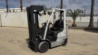 2002 UNICARRIERS MCP1F2A20LV FORKLIFT, 4,000#, 80" mast, 4-stage, 240" lift, lpg, canopy, solid tires. s/n:CP1F2-9W26662