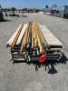 APPROX. (3) PALLETS OF SCAFFOLDING FRAMES, APPROX. (2) PALLETS OF SCAFFOLDING PLANKS, APPROX. (1) PALLET OF SUPPORT POLES --(LOCATED IN COLTON, CA)-- - 10