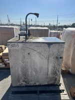 55 GALLON PRODUCT TANK W/HAND PUMP --(LOCATED IN COLTON, CA)--