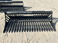 2026 GREATBEAR 66IN 66" ROCK BUCKET, fits skidsteer. s/n:69032606 --(LOCATED IN COLTON, CA)--