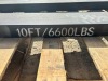 SET OF 2026 GREATBEAR 10' FORK EXTENSIONS, fits forklift, 6,600#. --(LOCATED IN COLTON, CA)-- - 4